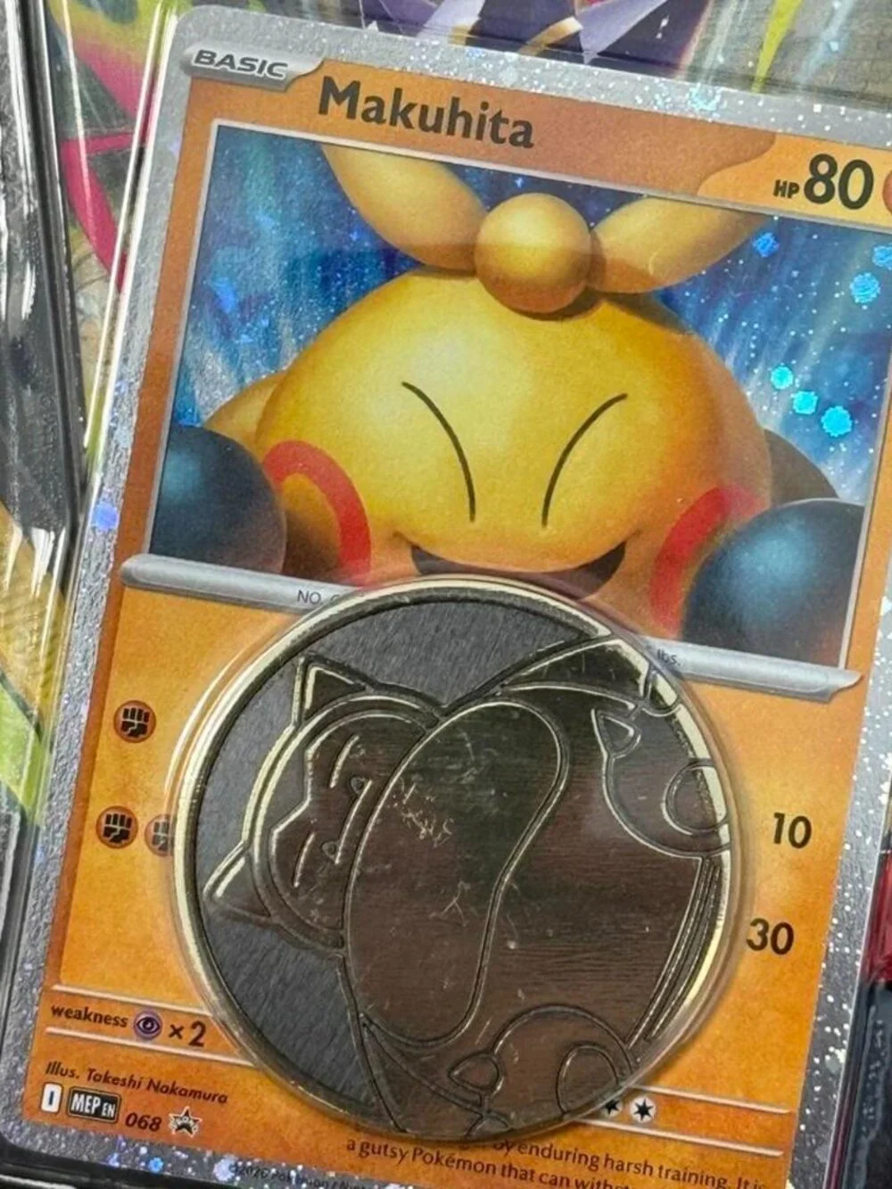 Pokémon TCG Mega Evolution Blister – Sealed Promo Card + Coin